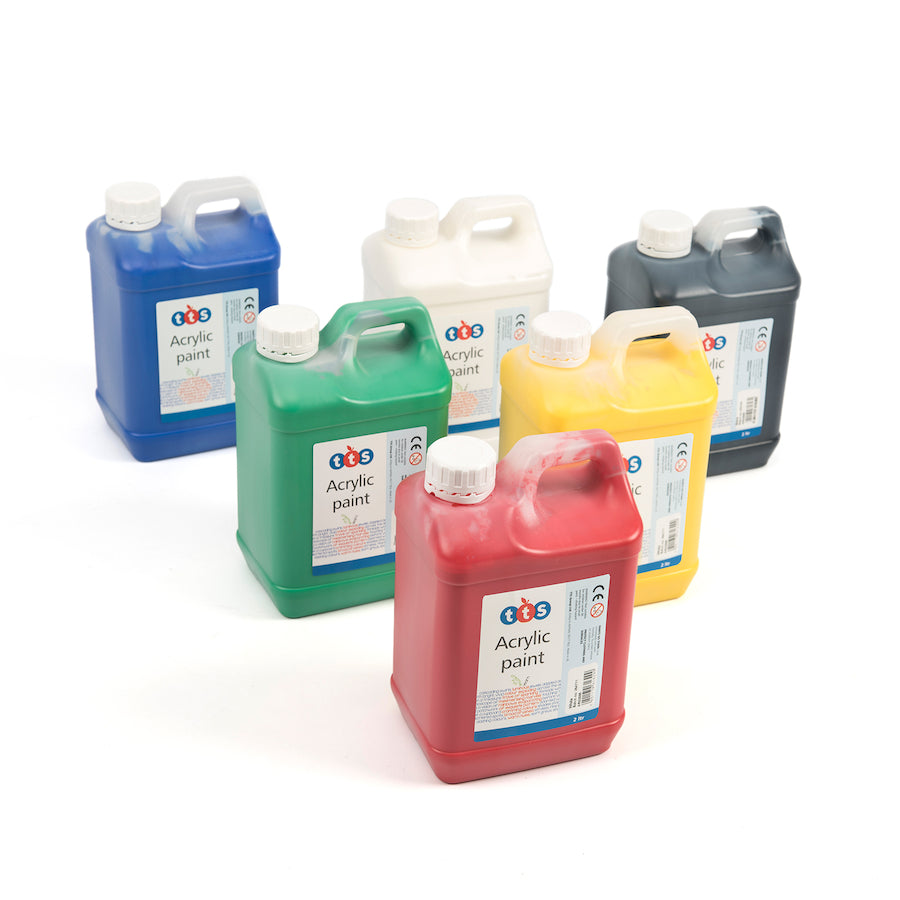 TTS Acrylic Paint 2l 6pk