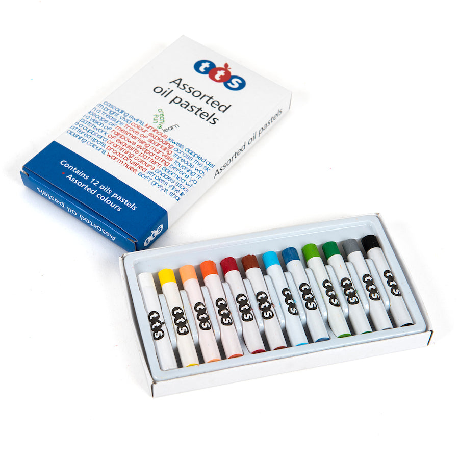 TTS Assorted Standard Oil Pastels 144pk