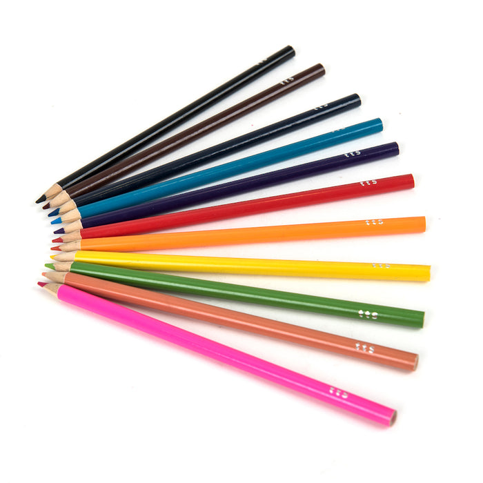 TTS Assorted Standard Colouring Pencils 288pk