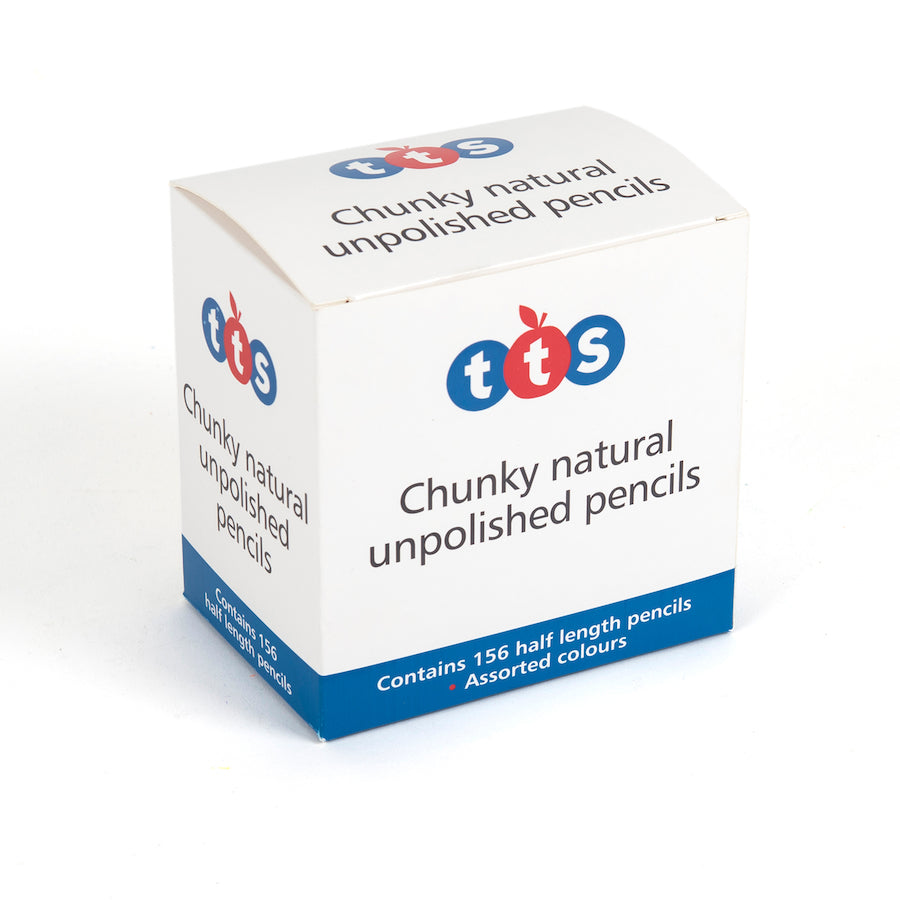 TTS Full Length Chunky Unlaquered Pencils 36pk