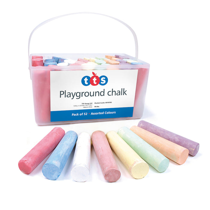 TTS Playground Chalk 52pk