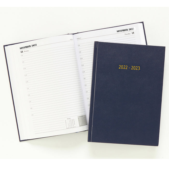 TTS 2022/23 A5 Academic Diaries Page a Day Black