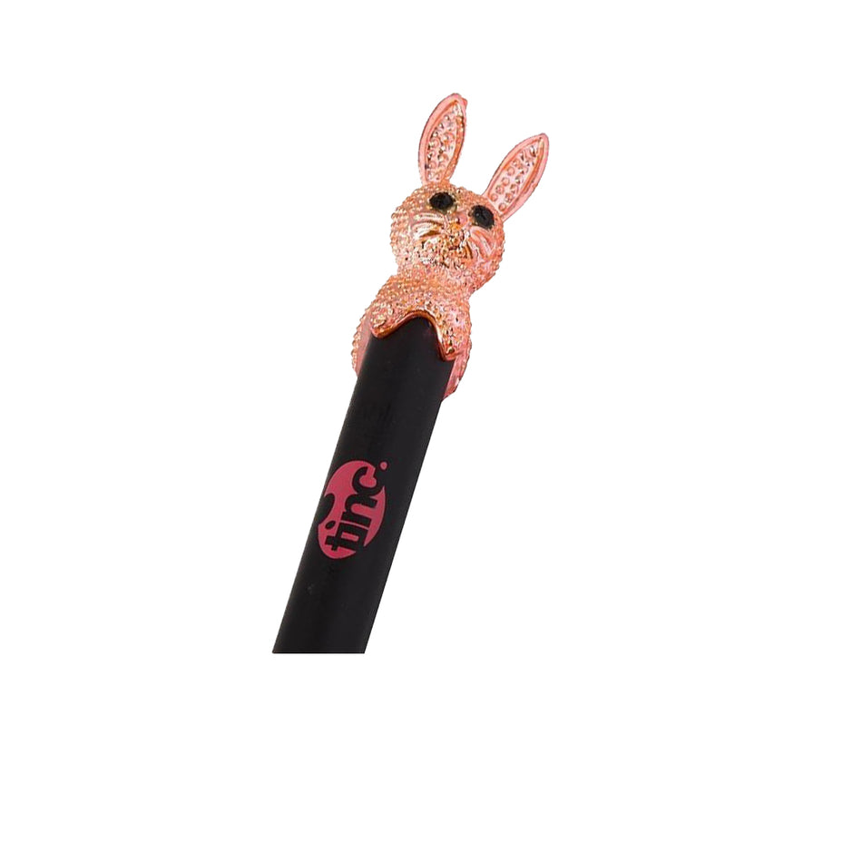 Pink Rabbit Topper Pencil