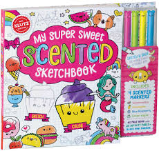 My Super Sweet Scented Sketchbook: Sketch & Sniff the World's Most Adorable Art! [With 4 Scented Markers]