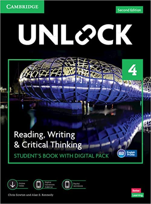 Unlock Level 4 Reading, Writing and Critical Thinking Student`s Book  with Digital Pack (PRINT)