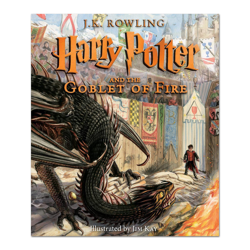 Harry Potter and the Goblet of Fire: The Illustrated Edition (Harry Potter Series #4)