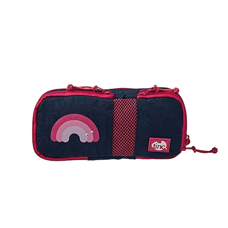 Pink Compartment Pencil Case