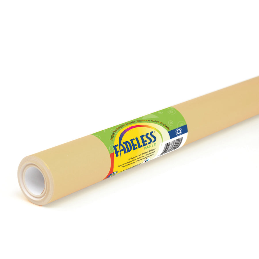 Fadeless Tan Display Roll