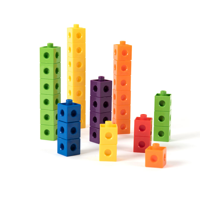 Colourful Snap Counting Cubes 1000pk