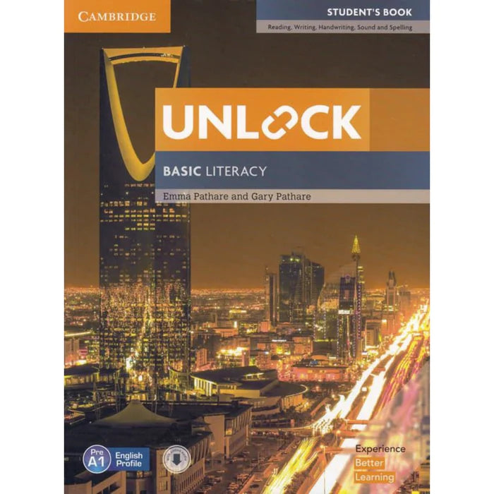 Unlock Basic Literacy Student's Book with Downloadable Audio