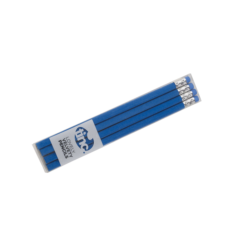 Tinc Lovely Velvety Lead Pencils - Blue