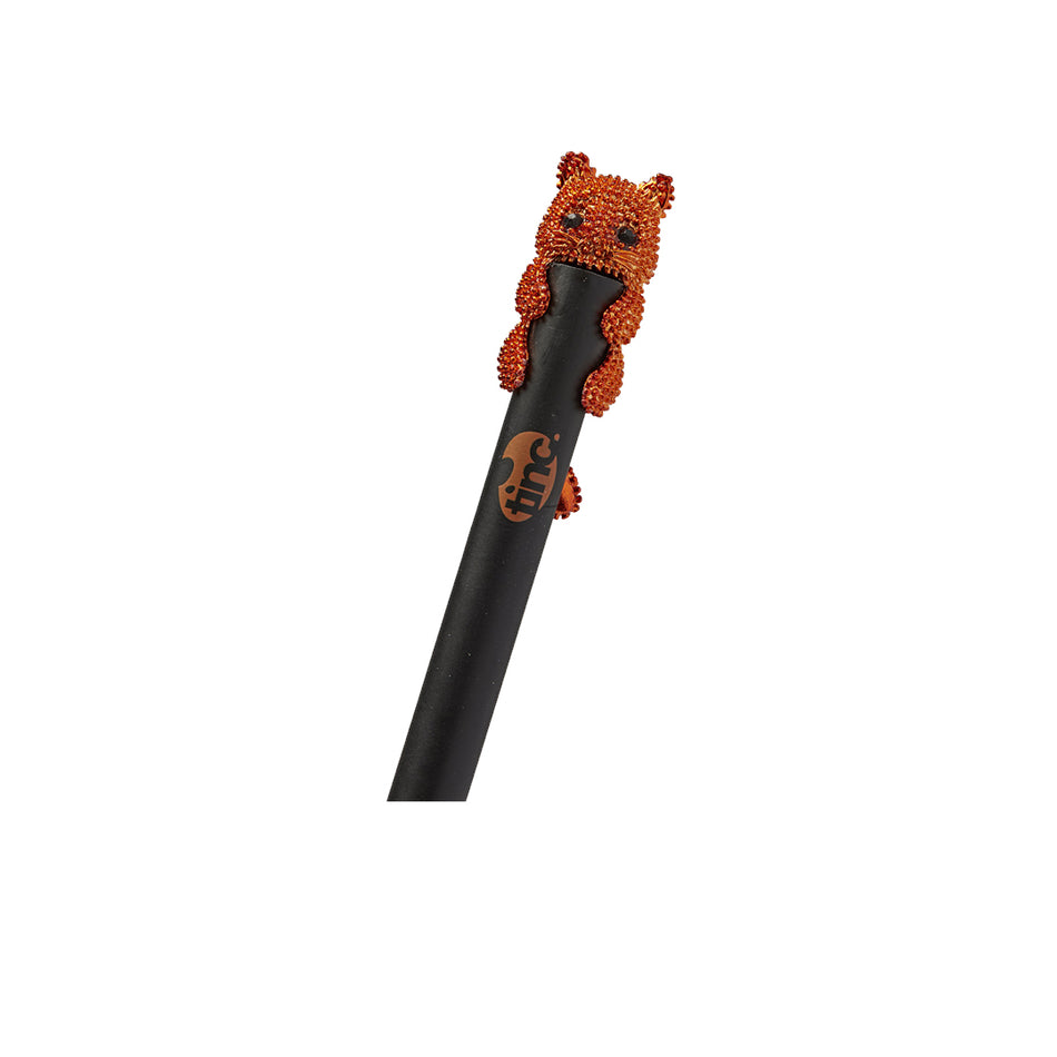 Orange Cat Topper Pencil