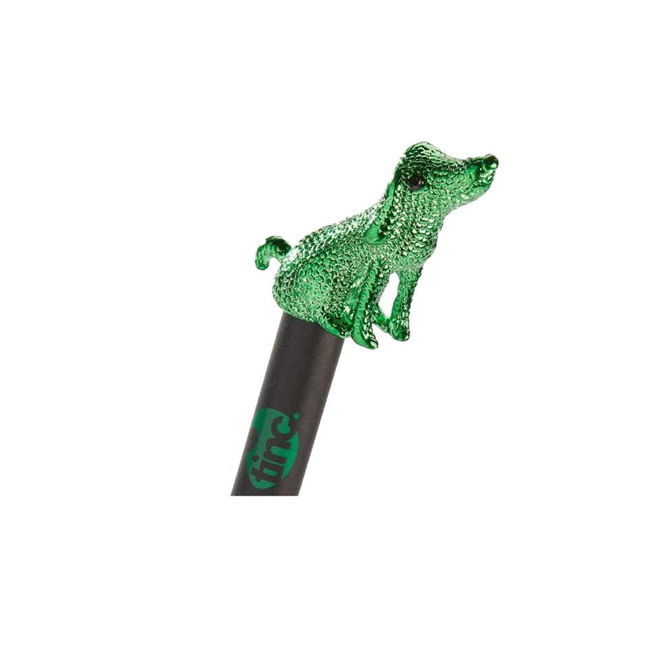 Green Dog Topper Pencil