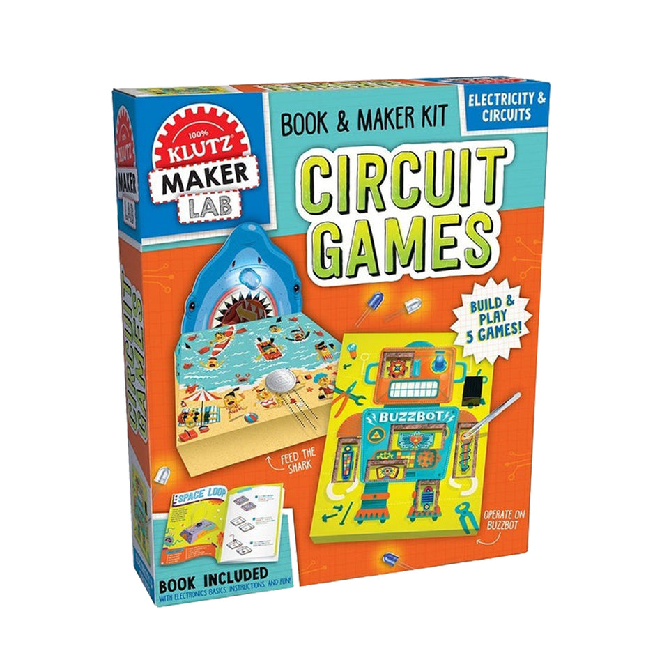 Circuit Games: Maker Lab (Klutz STEM Kit)
